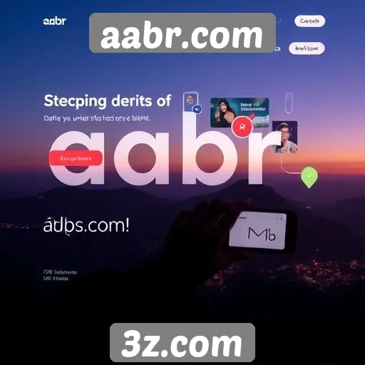 Interatividade e design do portal aabr.com